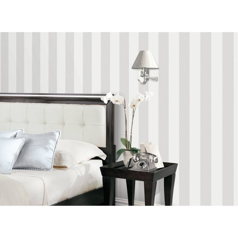 Galerie Wallcoverings Smart Stripes 2 Surface Stripe Vinyl on Non-Woven Matte Wallpaper Roll