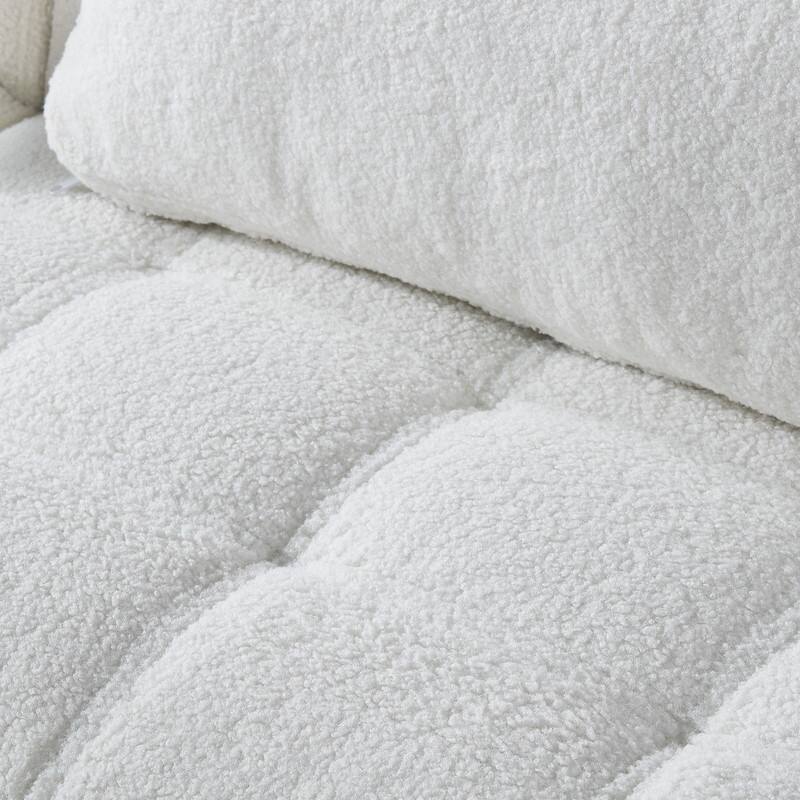 Modern Convertible Folding Futon Sofa Bed for Compact Living Space, Apartment, Dorm, Bonus Room