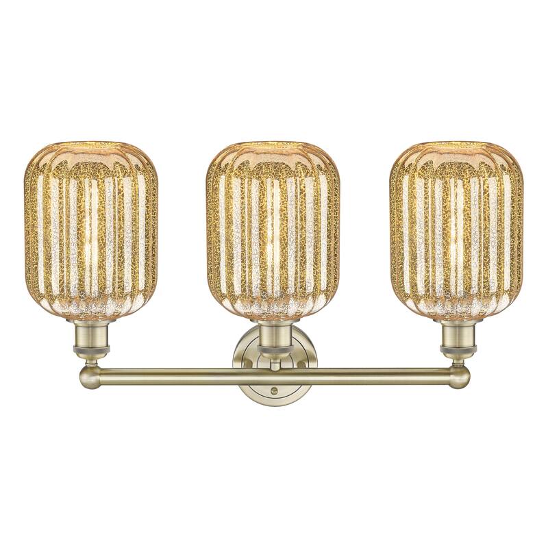 Innovations Lighting Endless Possibilities Edison - Preston - 3 Light 25" Jar Shade Bath Vanity Light