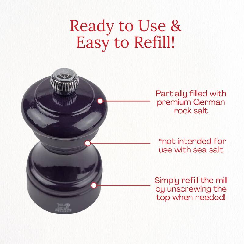 Peugeot Bistro 4 Inch Salt Mill