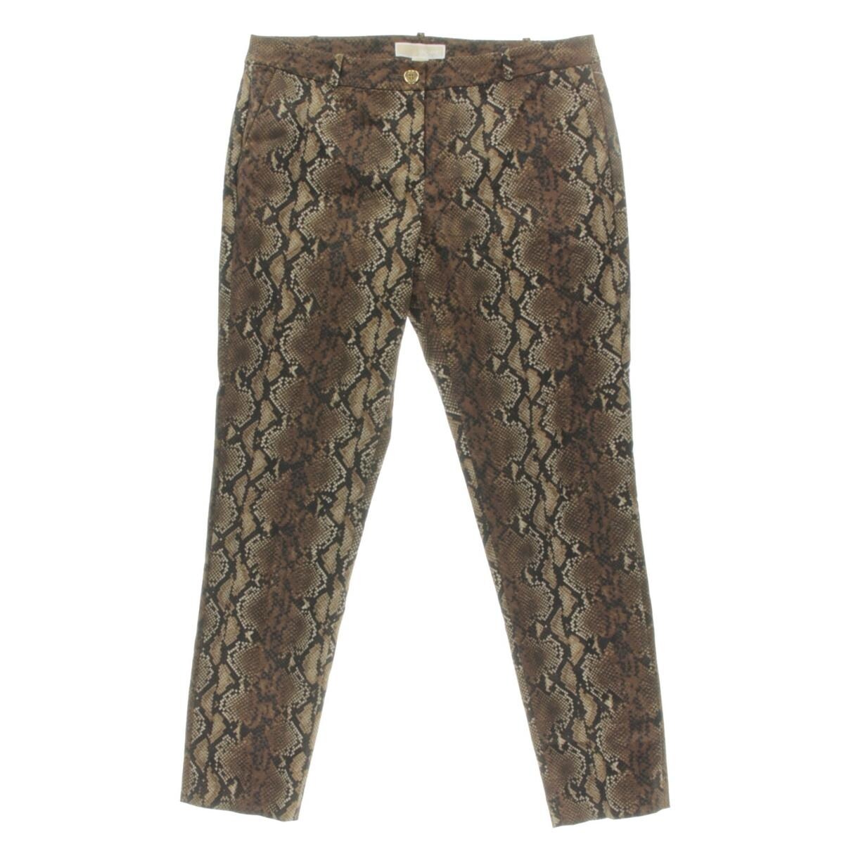 michael kors jeans womens brown