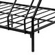preview thumbnail 9 of 8, Black Twin-over-Full Metal Heavy Duty Bunk Bed, Easy Assembly with Enhanced Upper-Level Guardrail