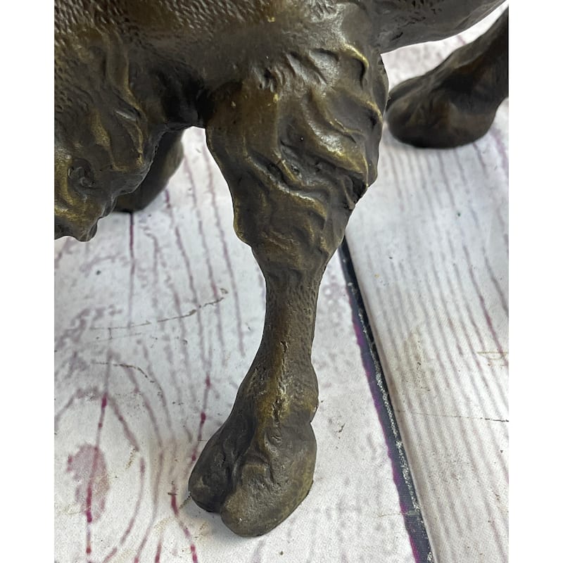 Dromedary Or Bactrian Camel Bronze Figurine Figure Statue Sculpture Original Milo 8.5 Inches X 12 Inches