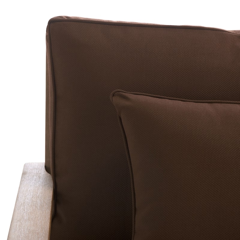 SAFAVIEH Couture Martinique Wood Patio Sofa
