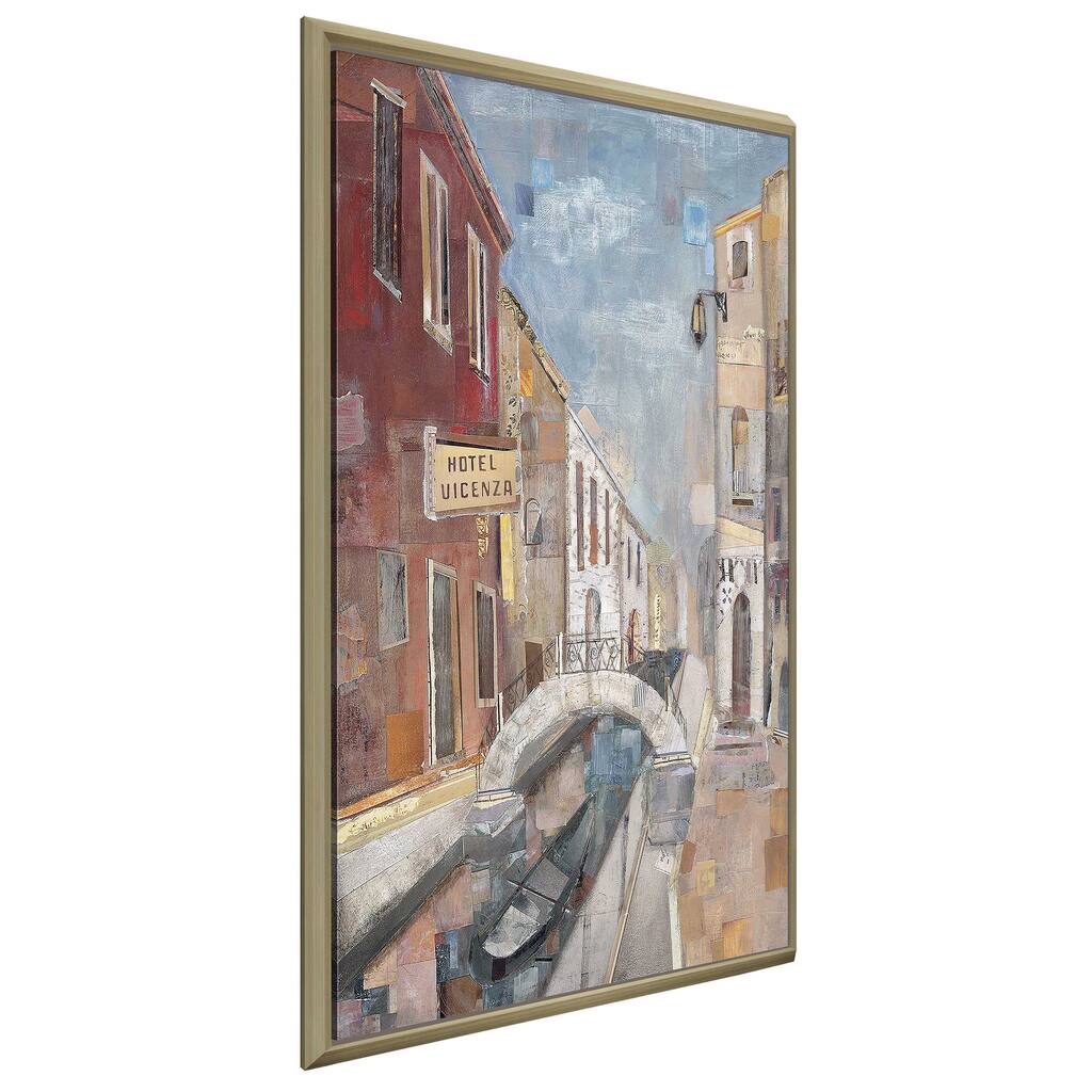 "Hotel Vincenza" Print on Floating Canvas