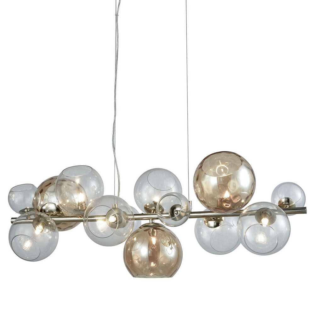 Elk Home D3599  Bubble 9 Light 36" Wide Abstract Linear Chandelier - Chandeliers For Bedrooms by Overstock.com