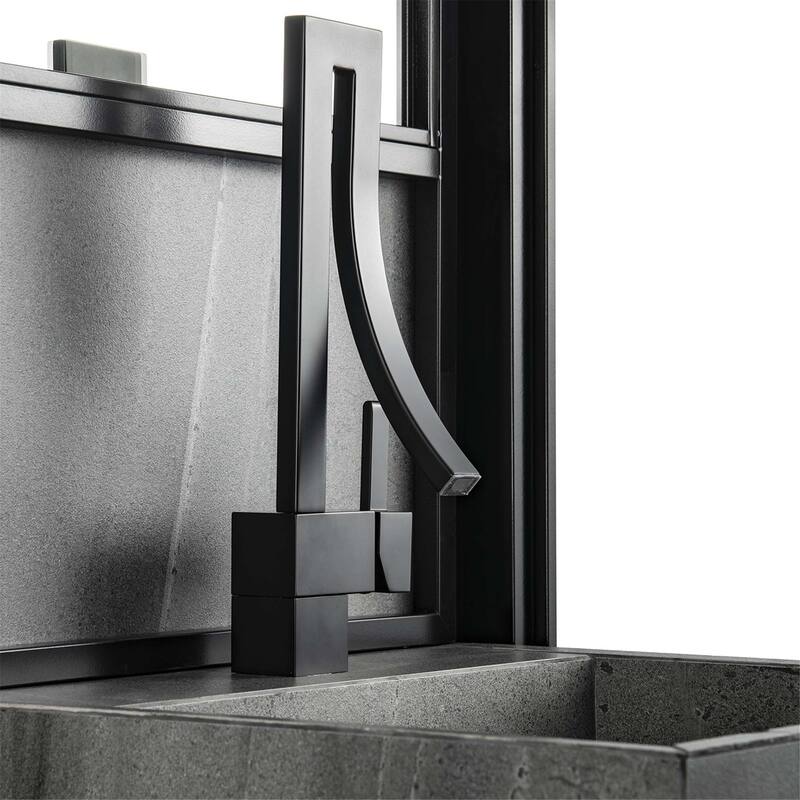 Single Handle Bathroom Faucet Waterfall Single Hole Bathroom Sink Faucet Modern Basin Vanity Faucets With Valve