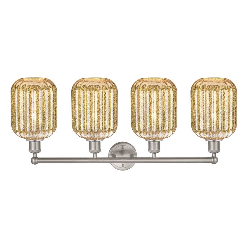 Innovations Lighting Endless Possibilities Edison - Preston - 4 Light 34" Jar Shade Bath Vanity Light