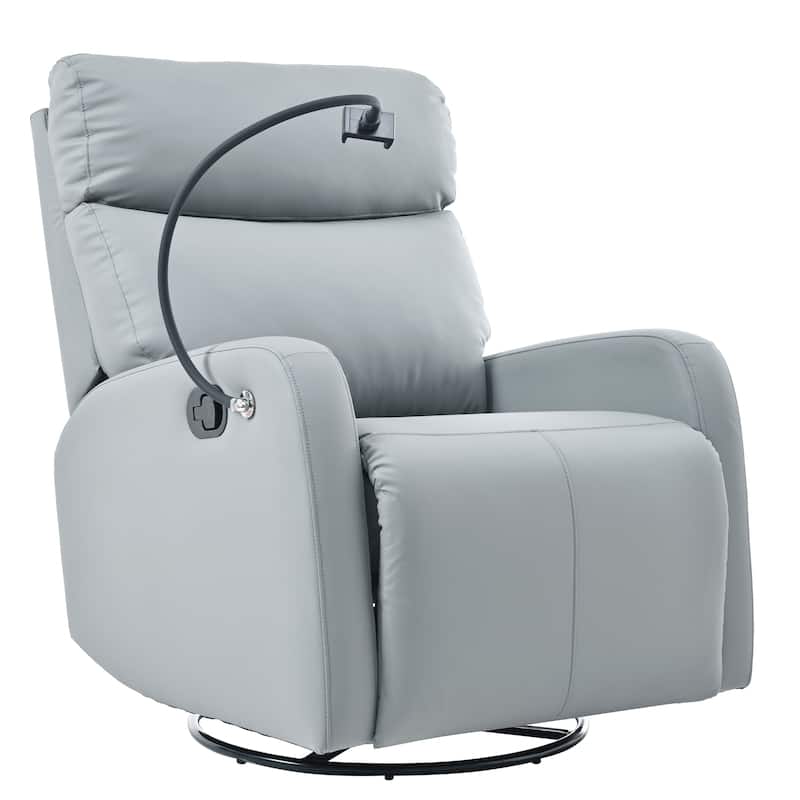 Swivel Rocker Recliner Chair,360 Degree Nursery Rocking Chair,Glider Chair,Modern Small Rocking Swivel Recliner Chair