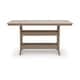 preview thumbnail 3 of 4, Signature Design by Ashley Sandy Dune Brown Outdoor Counter Height Dining Table - 72" W x 38" D x 37" H