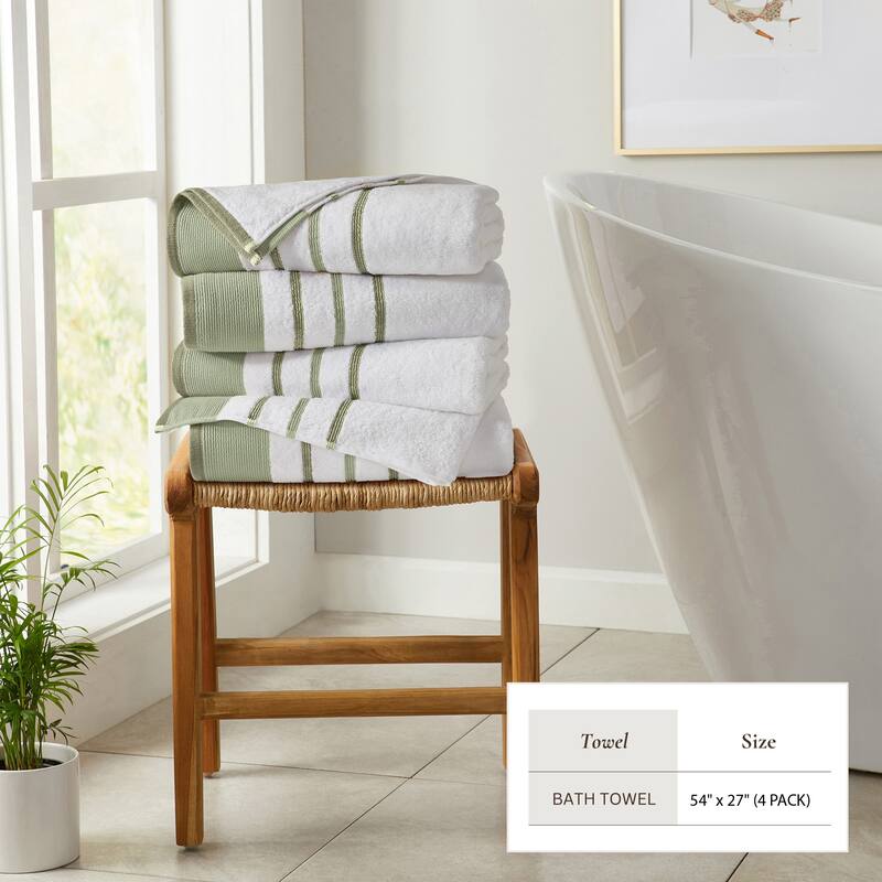 Linery & Co. Luxury Cotton Decorative Towel Set.