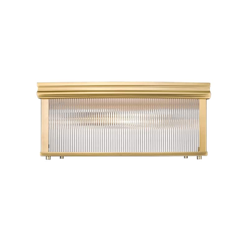 Z-Lite 7504FS18 Carnaby 4 Light 18" Wide Flush Mount Ceiling Fixture