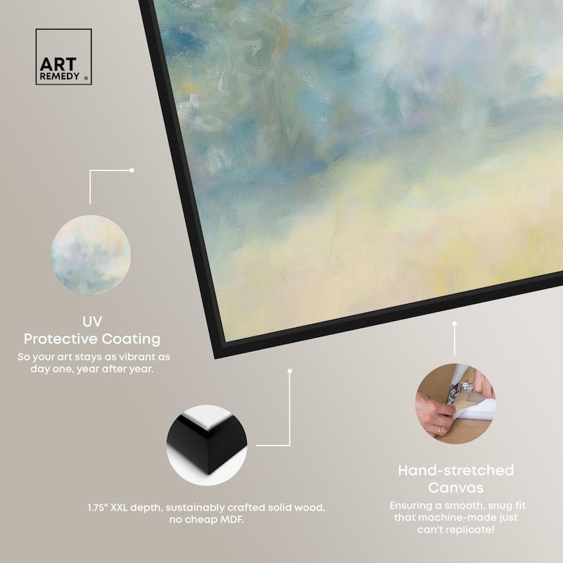 Faded Horizon I Canvas by Art Remedy