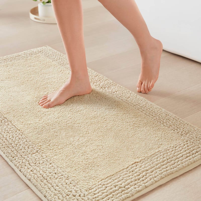 Madison Park Signature Splendor 100-percent Cotton Tufted 3000 GSM Reversible Bath Rug