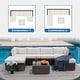 preview thumbnail 6 of 29, COSIEST 7-Piece Outdoor Patio Wicker Sectional Sofa with Coffee Table