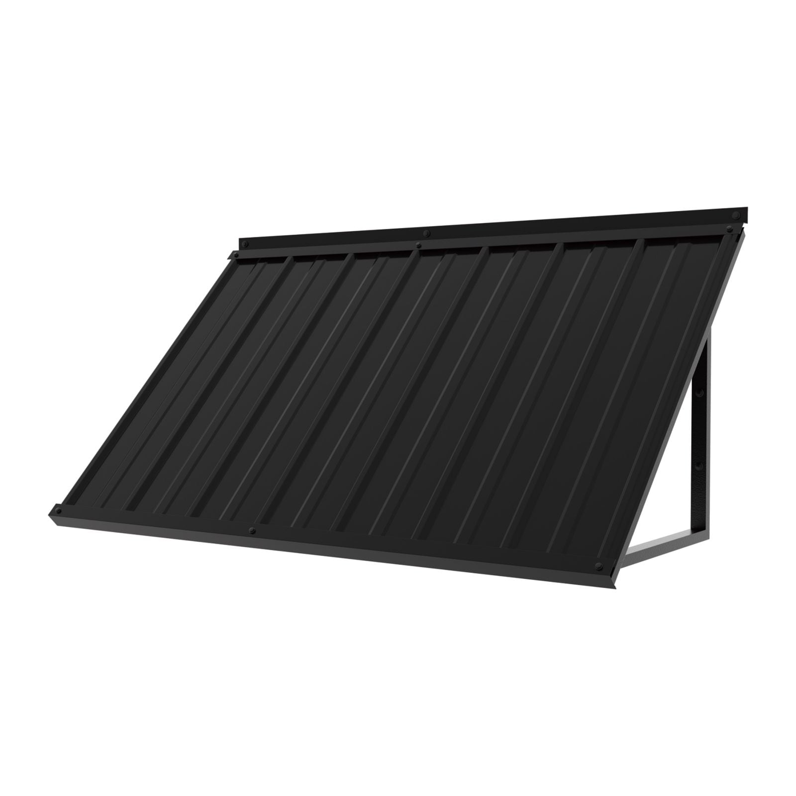 VEIKOUS Outdoor Window Fixed Metal Awning Heavy-Duty Door Canopy