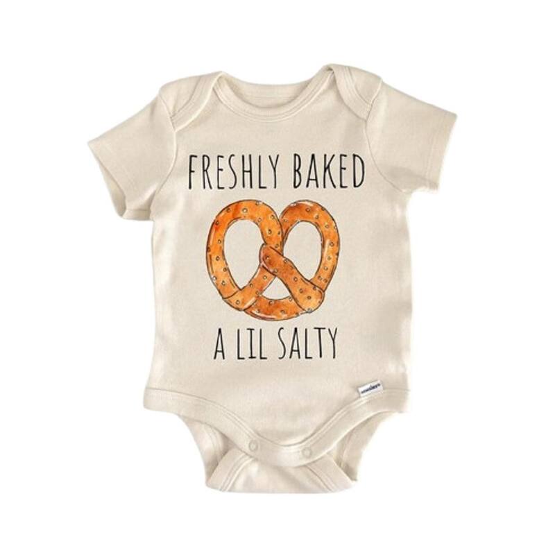 Oktoberfest German Fall - Baby Boy Girl Clothes Infant Bodysuit Funny Cute - Natural - 0-3M
