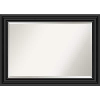Beveled Wall Mirror - Colonial Black Frame - Colonial Black