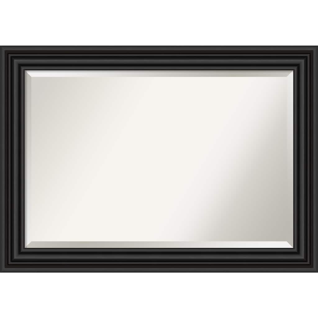 Beveled Wall Mirror - Colonial Black Frame - Colonial Black