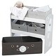 preview thumbnail 3 of 4, Roba Play Shelf - Grey Space - Children's Multi-Bin Toy Organizer, Shelf Storage Cabinet With 5 Fabric Boxes, Boys & Girls