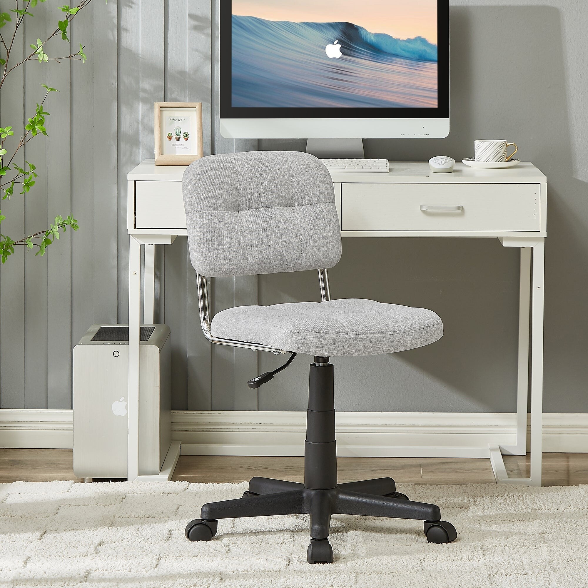 Small space desk and chair 2025 set