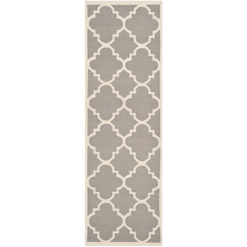 SAFAVIEH Handmade Flatweave Dhurries Jinan Modern Moroccan Wool Rug