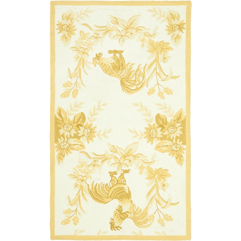 SAFAVIEH Handmade Chelsea Inis French Country Wool Rug