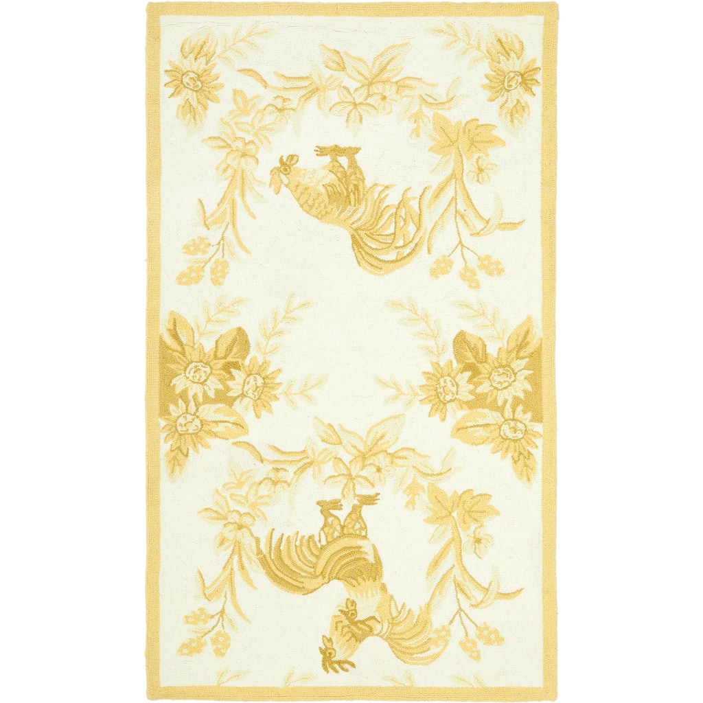 SAFAVIEH Handmade Chelsea Inis French Country Wool Rug