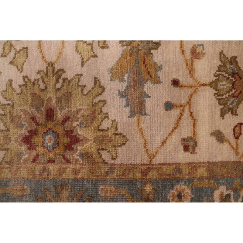 ECARPETGALLERY Hand-knotted Jules Serapi Ivory Wool Rug - 5'0 x 8'0