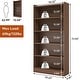 preview thumbnail 5 of 3, 6-Tier Open Bookcase, 72-inch Large Tall Bookshelf with Storage Shelve