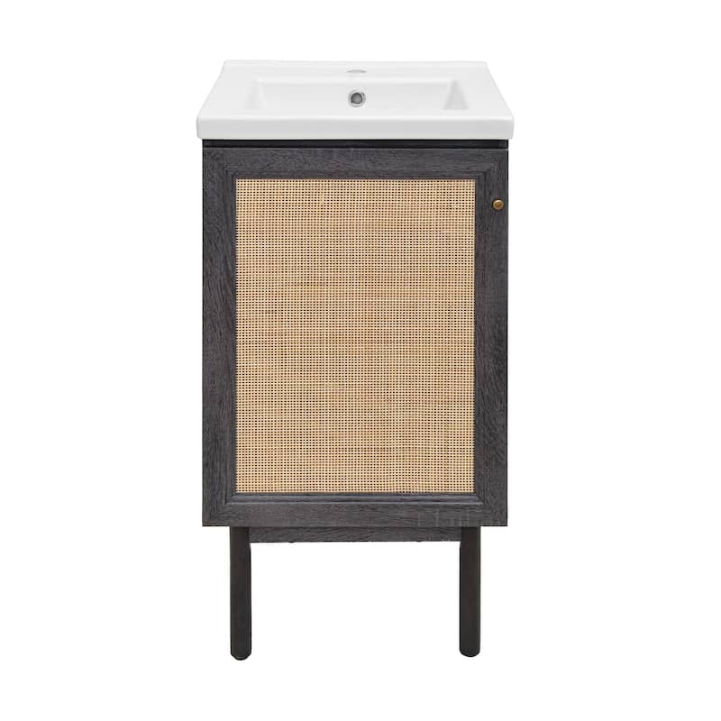 Classe Bathroom Vanity in Oak