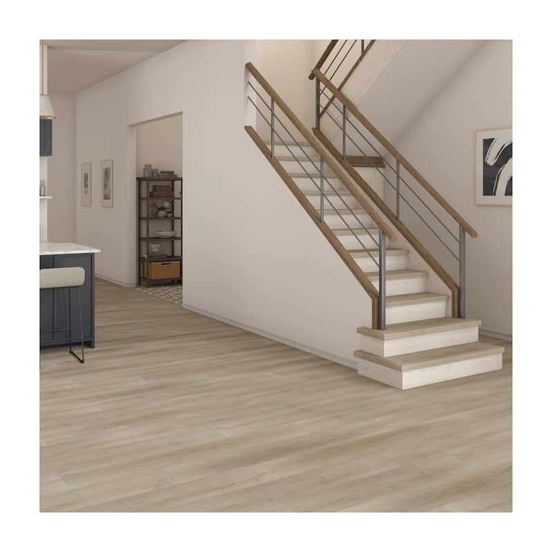 Daltile Bellamy Place 9" x 60" 6.0MM 20 Mil Rigid Click Luxury Vinyl Flooring (6 PC per Carton) (22.38 SQFT per Carton)