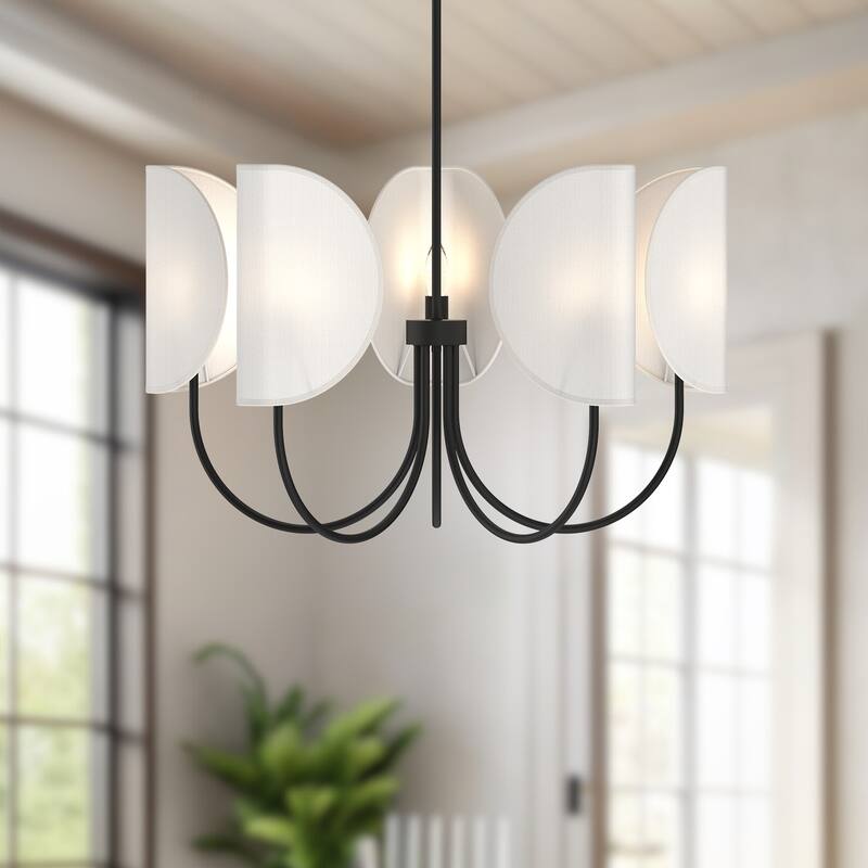 Alora Lighting CH450732 Seno 5 Light 32" Wide Chandelier