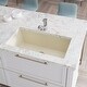 preview thumbnail 15 of 16, Single Bowl Undermount Granite Quartz Kitchen Sink with Grid and Matching Colored Strainer