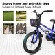 preview thumbnail 44 of 54, Adjustable 14" & 16" Kids Bike with Training Wheels, Safe Brakes & Easy Assembly
