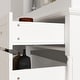 preview thumbnail 14 of 14, White Baby Changing Table Dresser with 7 Drawers Nursery Storage Cabinet for Infant Essentials Chest