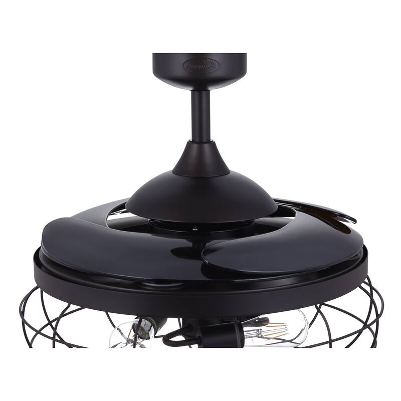 Fanaway Industri Oil Rubbed Bronze and Dark Koa 48-inch Ceiling Fan