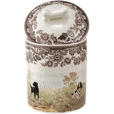 Spode Woodland 7 Inch Treat Jar - 7 inch