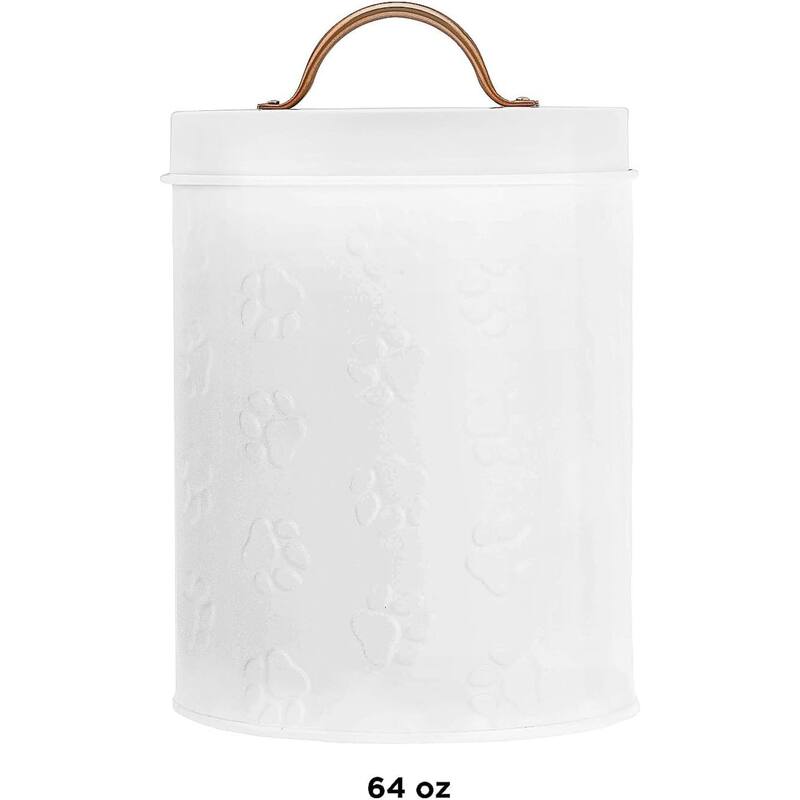 Amici Pet Puppy Paws Canister Small - 64 oz