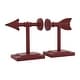 preview thumbnail 19 of 27, Arrow Shaped Cast Iron Bookends