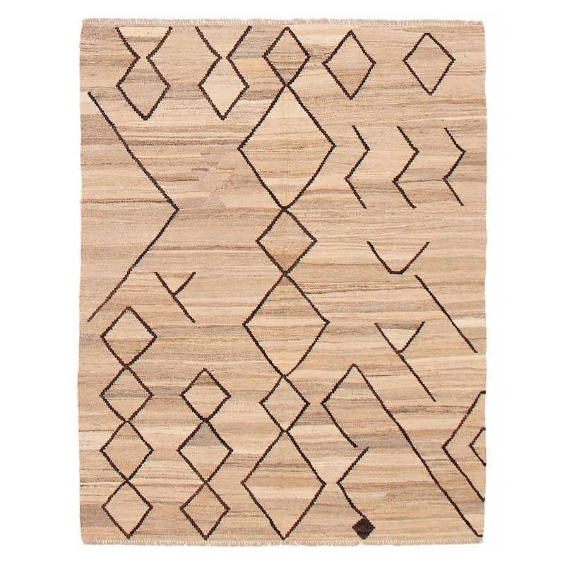 Sivas Khaki Kilim 5'1" x 6'9" - 5'1 x 6'9 - Light Khaki - 5'1 x 6'9