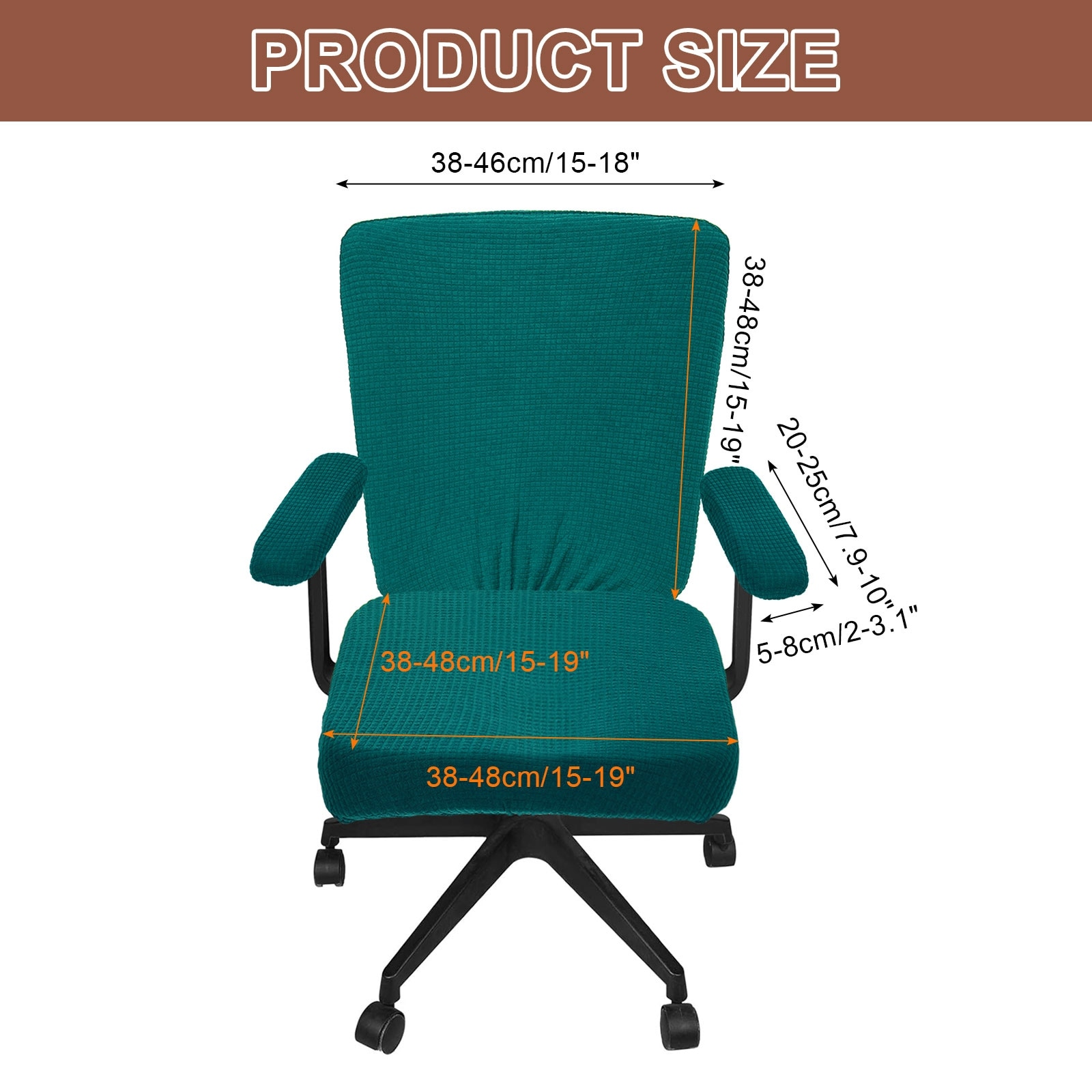 Office Chair Covers, Stretchable Computer Chair Slipcover