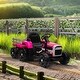 preview thumbnail 10 of 34, Realistic 12V Ride-On Tractor: Remote Control and Exciting Features for Kids Red