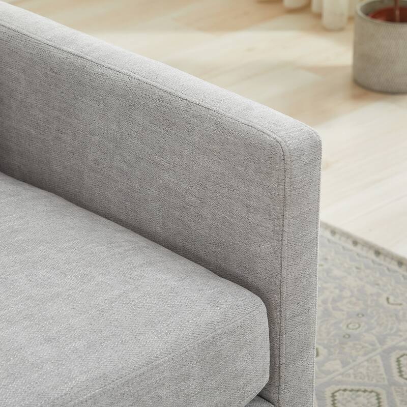 Square Upholstered Swivel Accent Chair