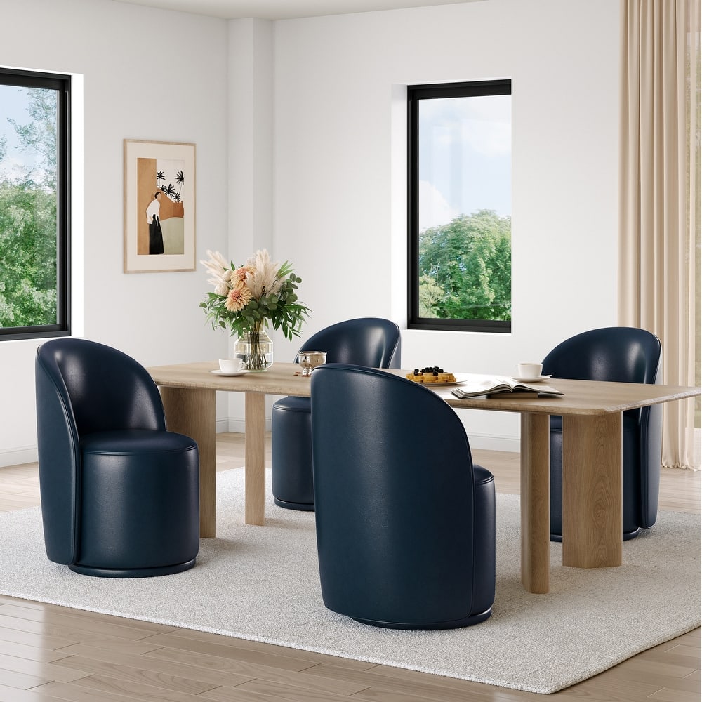 23.5" Wide Swivel Side Chair for Dining Room, Living Room