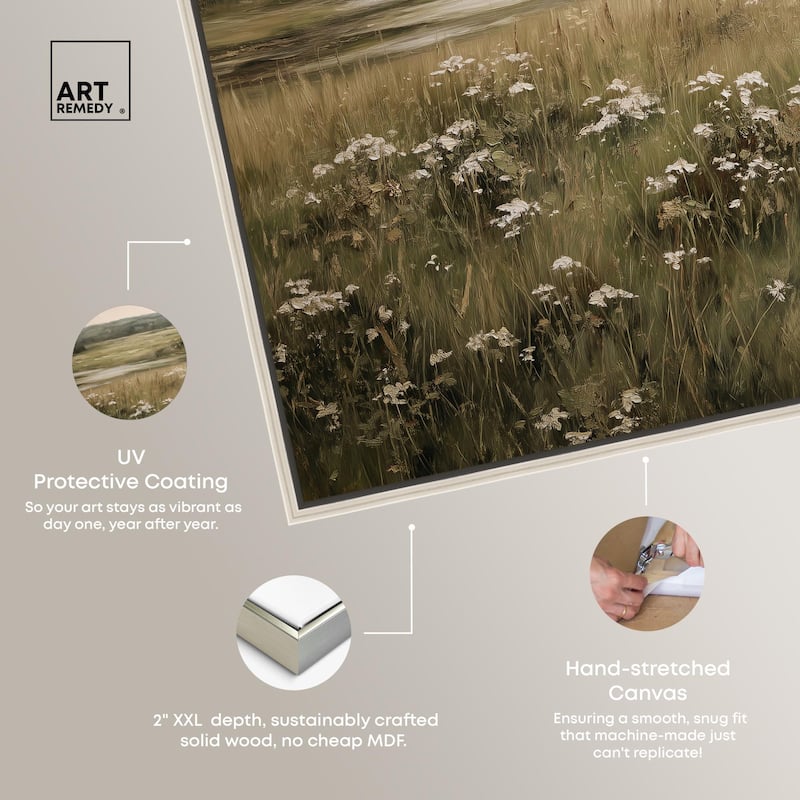 Marshland Whispers Canvas by Art Remedy