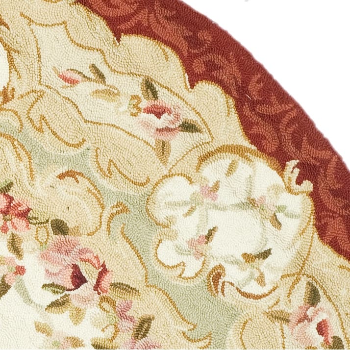 SAFAVIEH Handmade Chelsea Nour French Country Wool Rug