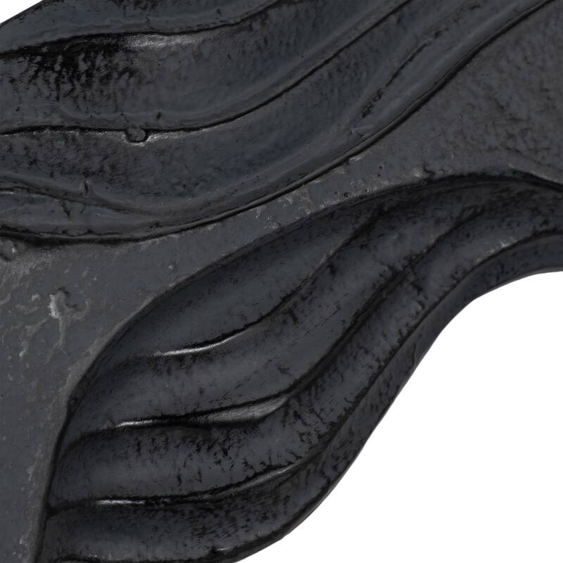 Sagebrook Home Modern Aluminum & Iron Decorative Vase - Sleek Contemporary Metal Accent