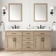 preview thumbnail 100 of 122, OVE Bailey Bathroom Vanity with Power Bar 72" - Sahara Birch with Matte Black Hardware