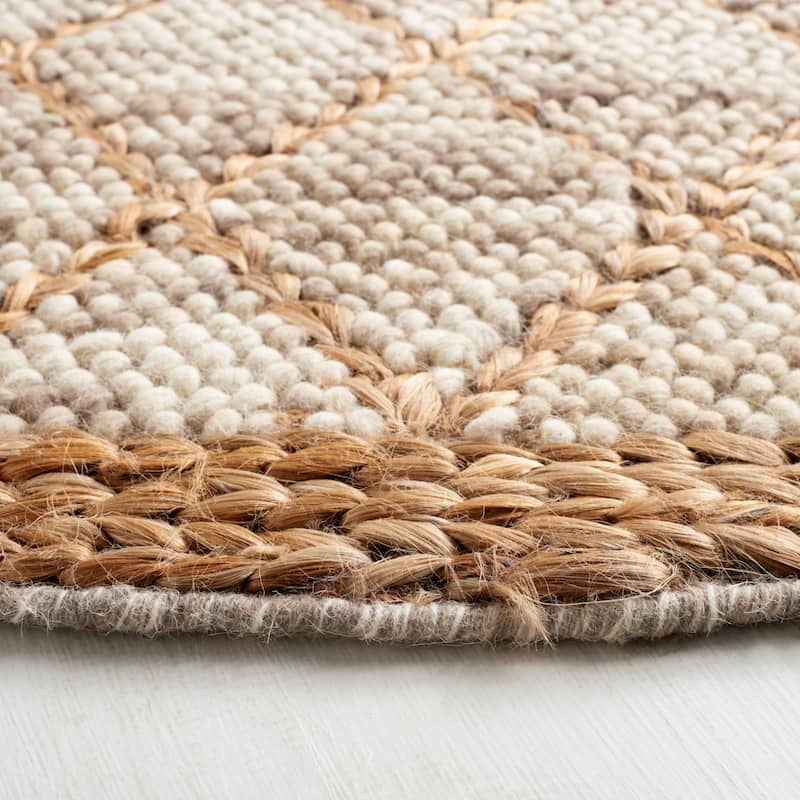 SAFAVIEH Handmade Natura Adorata Trellis Wool Rug